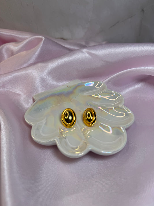 Halo Stud Earrings