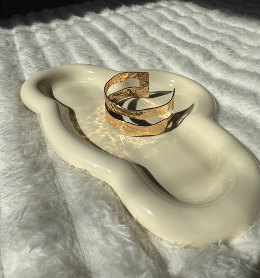 Gilded Lines Bangle