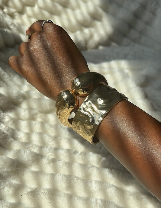 Lunar Crest & Sunflare Bangle